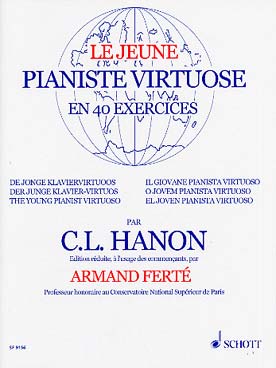 Illustration de Le Jeune pianiste virtuose, 40 exercices