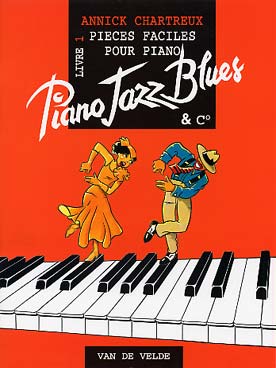 Illustration chartreux piano jazz, blues & co livre 1