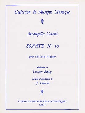 Illustration corelli sonate n° 10