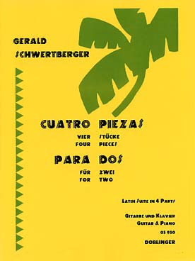 Illustration de Cuatro Piezas para dos pour guitare et piano