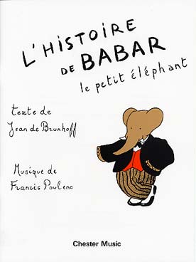 Illustration de L'Histoire de Babar, pour piano et récitant