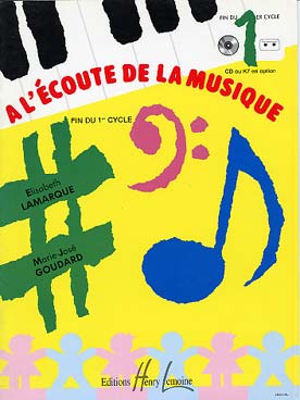 Illustration de A L'Écoute de la musique - Fin du 1er Cycle : Livre de l'élève