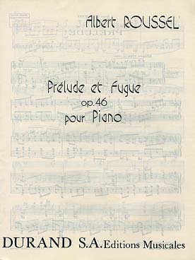 Illustration roussel prelude et fugue op. 46 sur bach