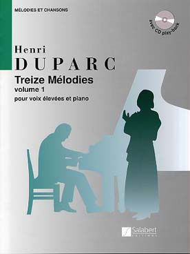Illustration duparc melodies (13) soprano & piano +cd