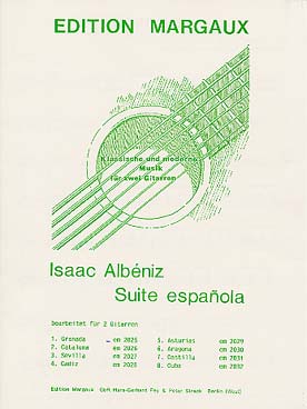 Illustration albeniz suite espanola n° 1 : granada