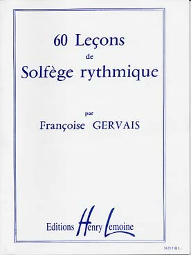 Illustration de 60 Leçons de solfège rythmique