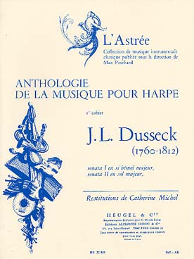 Illustration de Anthologie de la musique pour la harpe - Vol. 1