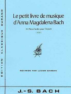 Illustration bach js petit livre d'anna magdalena