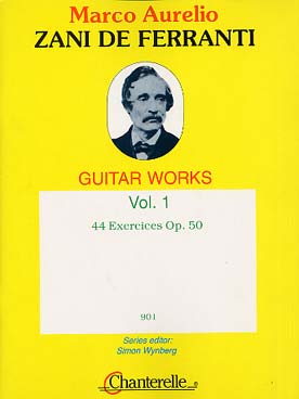 Illustration de Œuvres complètes pour guitare - Vol. 1 : 44 Exercices op. 50