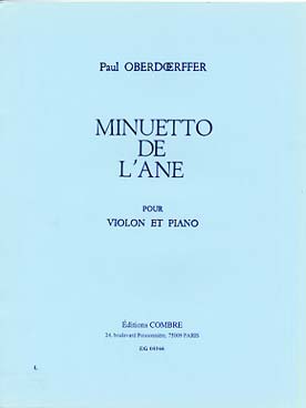 Illustration de Minuetto de l'âne