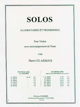 Illustration classens solo elementaire & progres n° 7