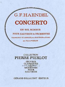 Illustration haendel concerto n° 3 en sol min