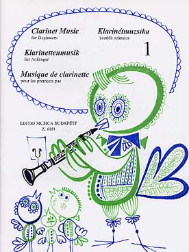 Illustration musique premiers pas clarinette vol. 1