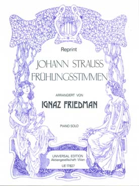 Illustration de Frühlingsstimmen (arr. Friedman)