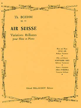 Illustration boehm (t) air suisse - variations brill.