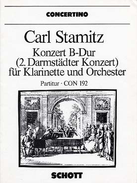 Illustration de Concerto en si b M N° 4 pour clarinette et orchestre - Conducteur
