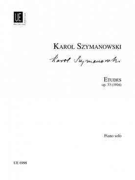 Illustration szymanowski etudes op. 33