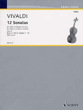 Illustration vivaldi sonates op. 2 (12) vol. 2