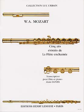 Illustration de 5 Airs extraits de la Flûte enchantée (tr. Daniel)
