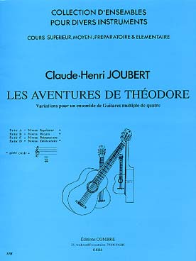 Illustration de Les Aventures de Théodore, pour ensemble de guitares multiple de 4