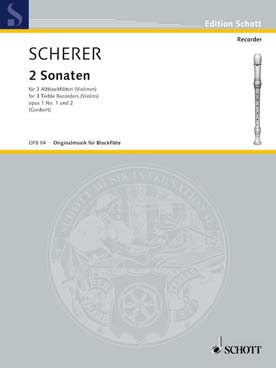 Illustration scherer sonates (2) a 3 fl. a bec alto