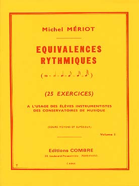 Illustration meriot equivalences rythmiques vol. 1