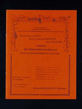 Illustration de Cours de Formation Musicale - Solfège chanté et théorie - P 2 : Livre de l'élève