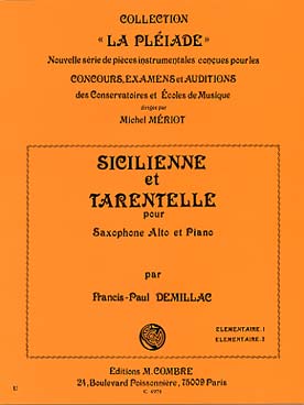 Illustration de Sicilienne et Tarentelle