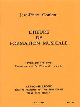 Illustration de L'Heure de formation musicale - E 2 : Livre de l'élève