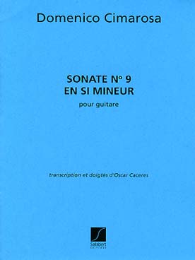 Illustration de Sonate en si min (éd. Salabert)