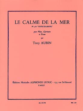 Illustration aubin t le calme de la mer