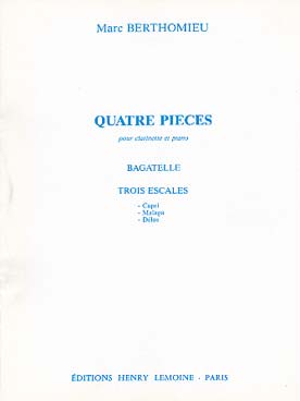 Illustration de 4 Pièces : bagatelle et trois escales