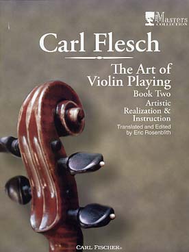 Illustration flesch the art of violin playing vol. 2