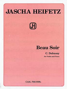 Illustration de Beau soir (tr. Heifetz)