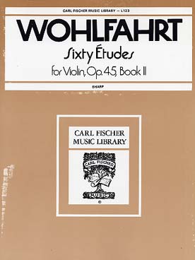 Illustration wohlfahrt op. 45 60 etudes (cf) vol. 2