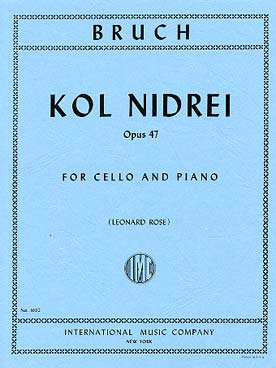 Illustration de Kol Nidrei op. 47 (tr. Rose)