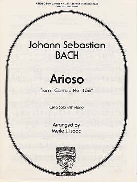 Illustration bach js arioso de la cantate n° 156