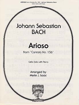 Illustration de Arioso de la cantate N° 156 (tr. Merle J. Isaac)