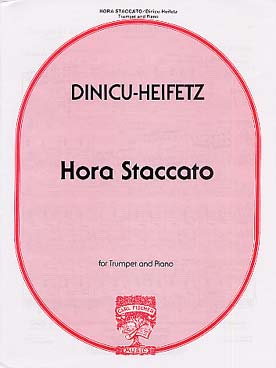 Illustration dinicu/heifetz hora staccato