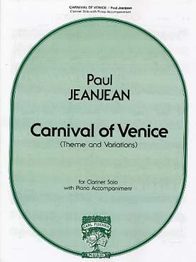 Illustration jeanjean carnaval de venise