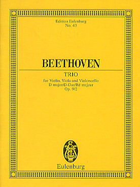 Illustration beethoven trio op. 9/2 en re maj