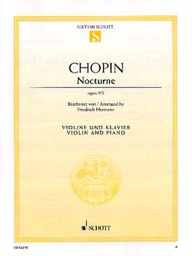 Illustration chopin nocturne  op.  9/2