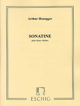 Illustration honegger sonatine