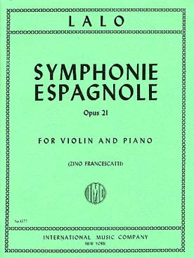 Illustration de Symphonie espagnole op. 21