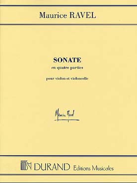 Illustration ravel sonate pour violon et violoncelle