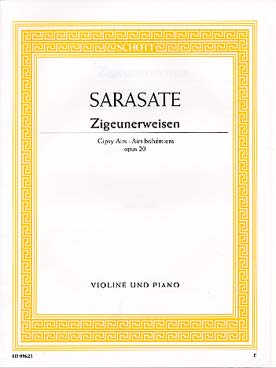 Illustration de Airs bohémiens (Zigeunerweisen) op. 20