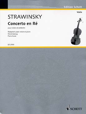 Illustration stravinsky concerto en re