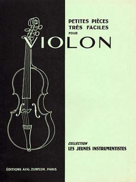 Illustration de PETITES PIÈCES TRÈS FACILES (collection "Les jeunes instrumentistes")