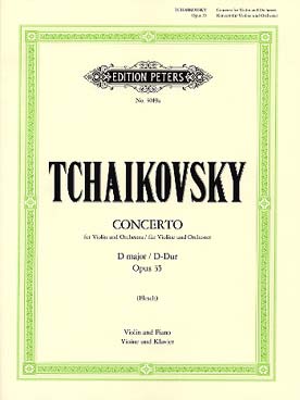 Illustration tchaikovsky concerto op. 35 en re maj
