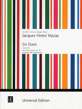 Illustration mazas 6 duos op. 39 vol. 2